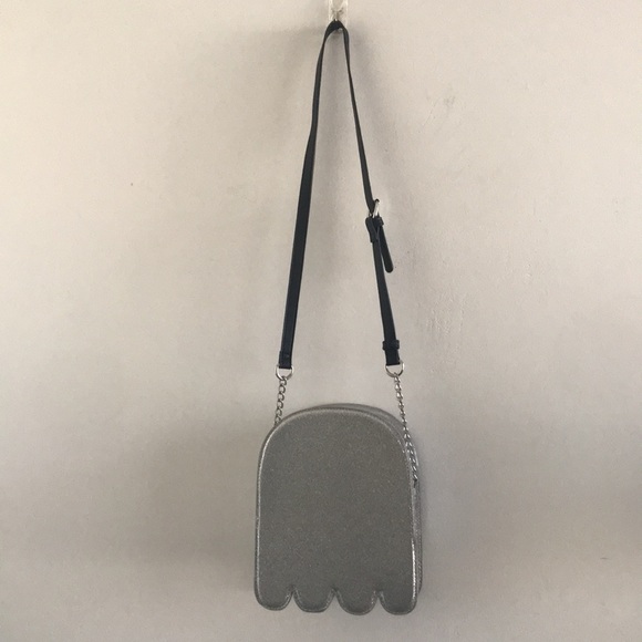 SILVER GLITTER GHOST Crossbody Bag - Picture 7 of 10